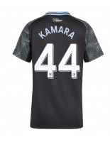 Ženske Nogometnih dresov Aston Villa Boubacar Kamara #44 Gostujoči 2025-26 Kratki rokavi Ženske Nogometnih dresov Aston Villa Boubacar Kamara #44 Gostujoči 2025-26 Kratki rokavi